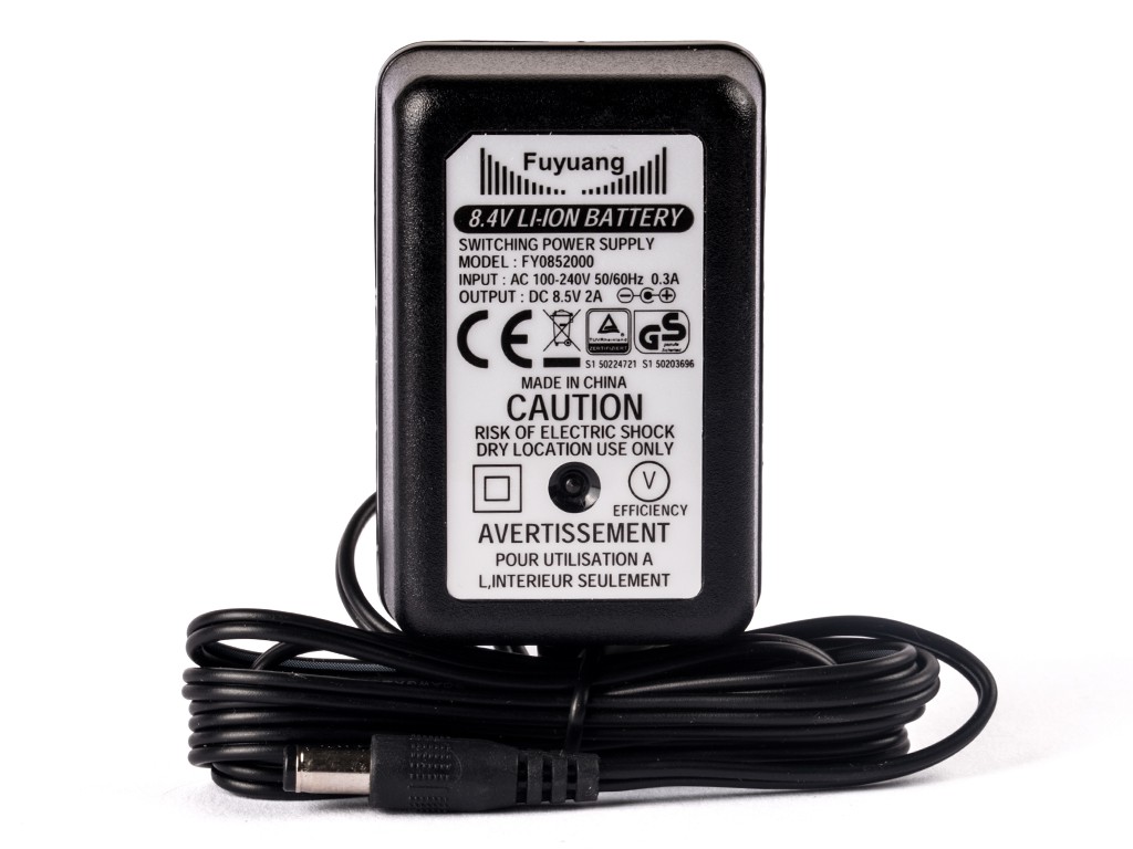 23952_03PU0V3EWwFWkm Ladegerät für 7.4V Li-Ion 2S Akkus mit 5.5-2.1mm Stecker