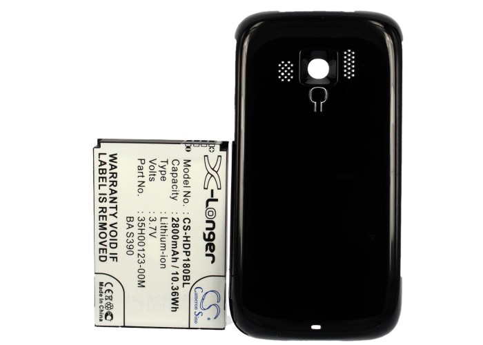 8895_0 Akku ersetzt HTC 35H00123-02M, RHOD160 2800mAh Schwarz