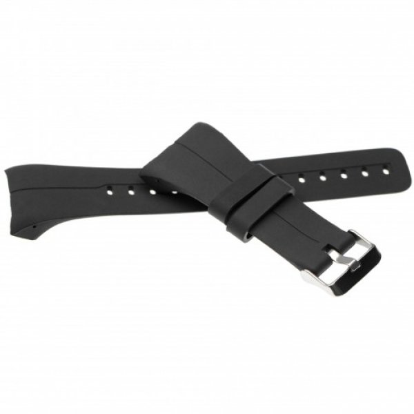 24664_0 Armband für Polar M400, M430 Silikon Schwarz