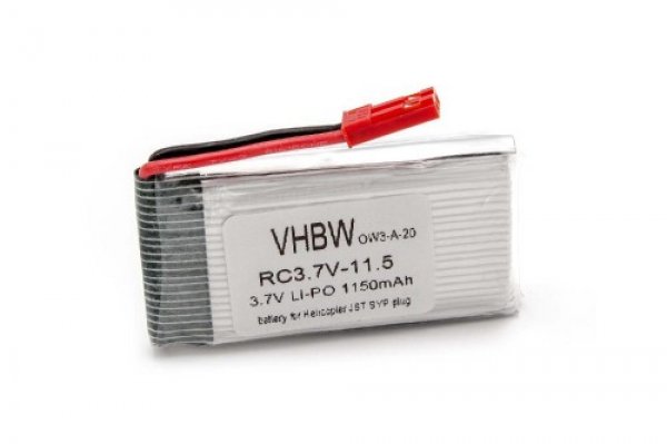 16435_0MMnu7iRU69Y5o RC Akku-Pack 3.7V 1150mAh Li-Polymer 55 x30 x9mm