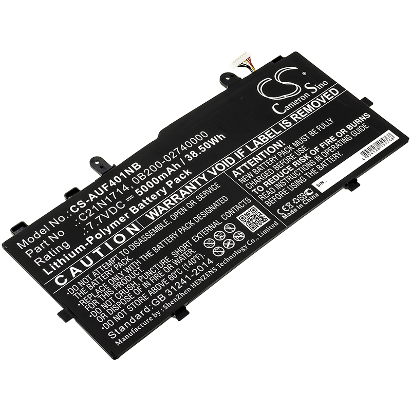 25346_0suhVTKzq5rQoG Akku ersetzt Acer C21N1714 passend für J401NA, VivoBook Flip 14 TP401CA