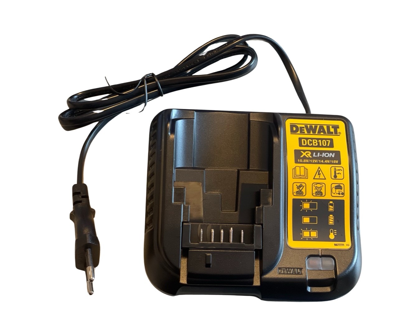 27150_0eYMbCNyMntgBA DeWalt Akku-Ladegerät DCB107 10.8V / 12V / 14.4V / 18V