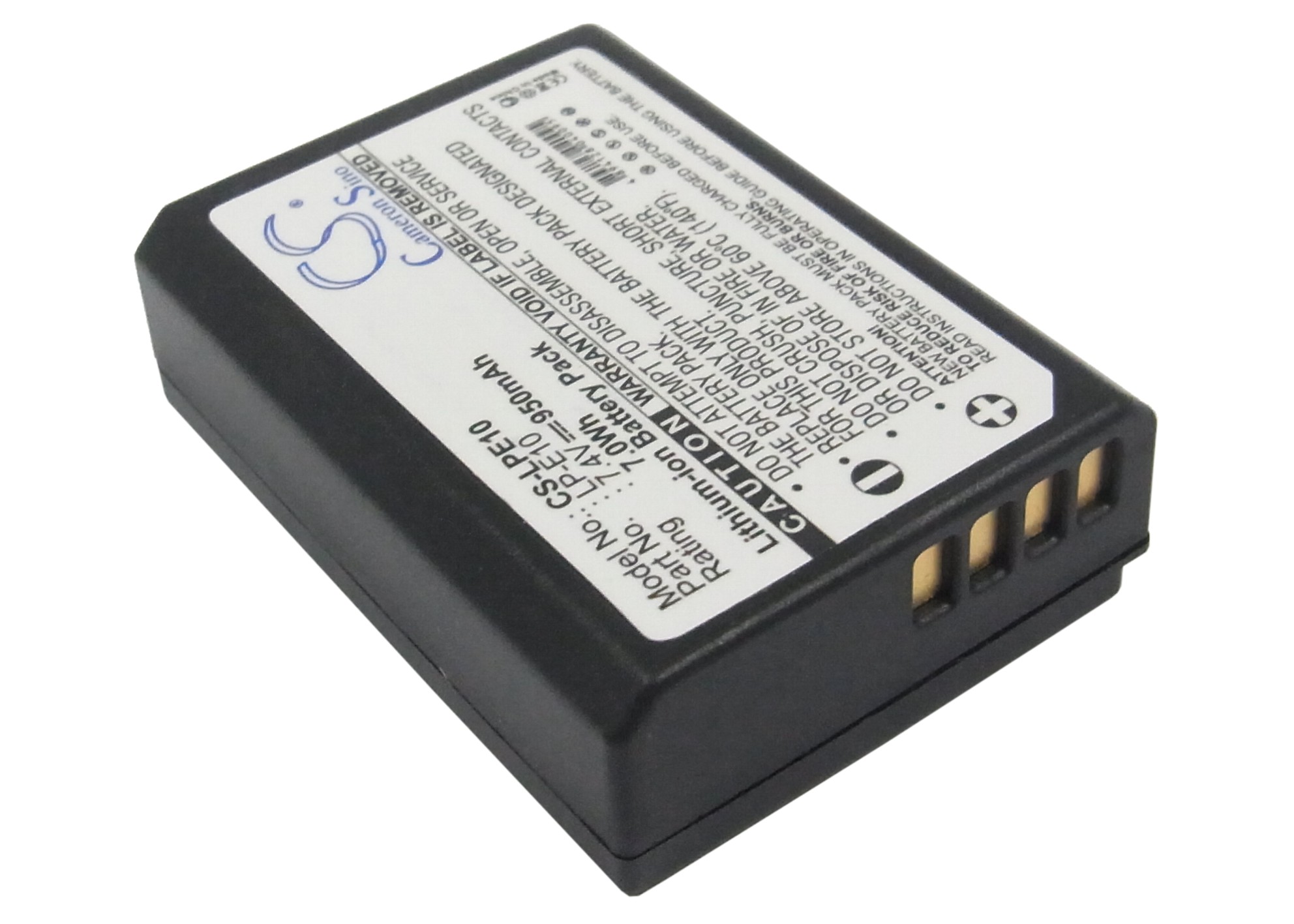 16648_0B5k3LrhrLqTV5 Akku ersetzt Canon LP-E10, LPE10, (5108B002) 950mAh