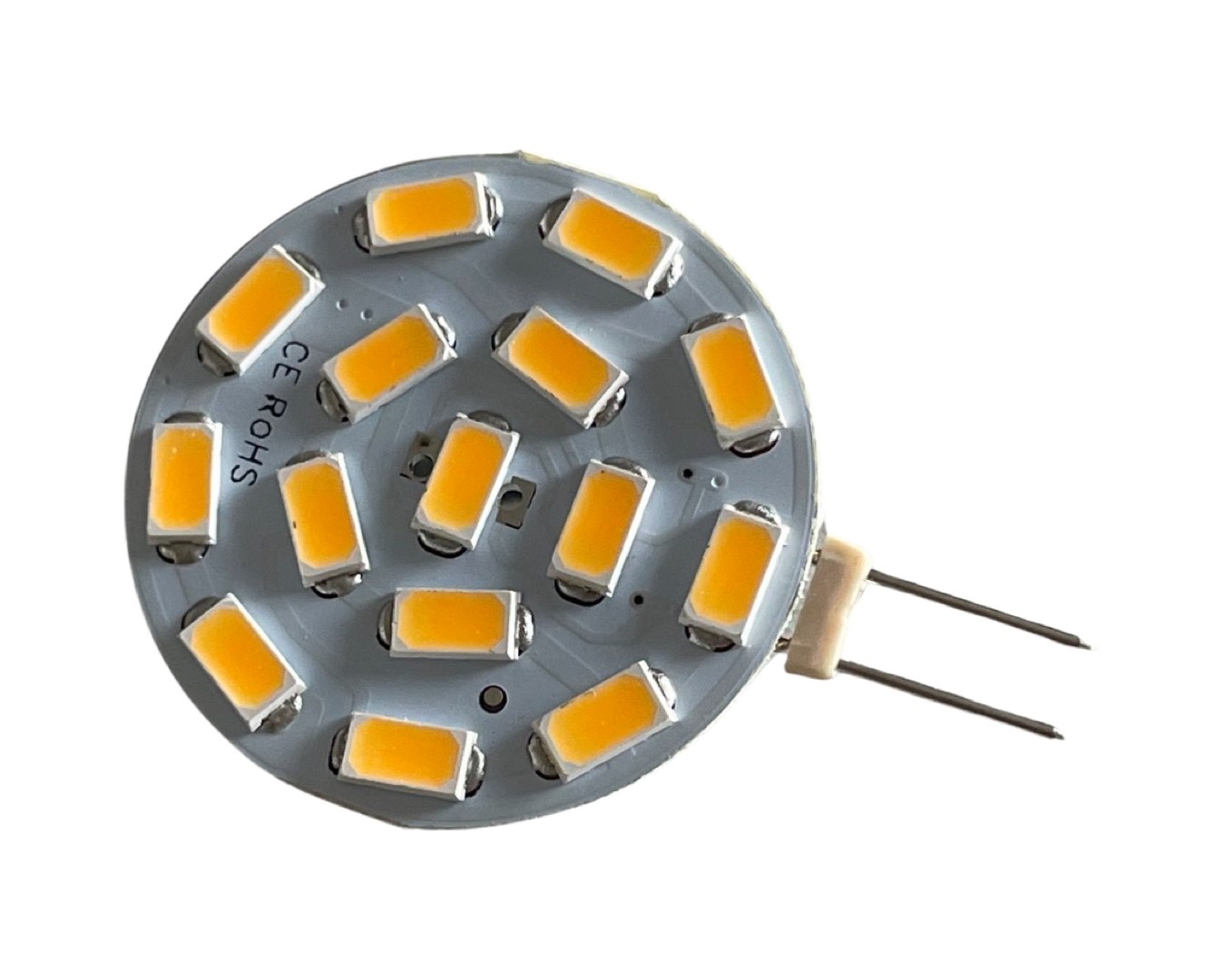 13937_0gzaqyCBI7RWMd LED G4 Sockel mit 15 LEDs 12V/24V in Warm Weiss dimmbar passend zu Miele, V-Zug