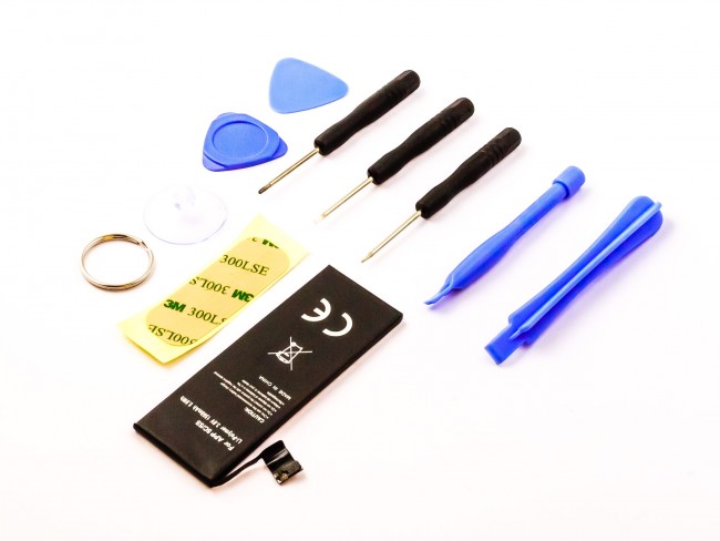 Akku ersetzt Apple 616-0652, 616-0720, 616-0728 inkl. Werkzeug