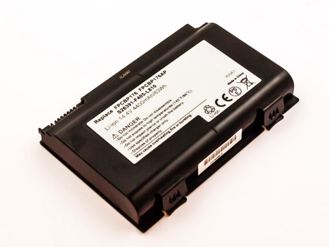 20391_0szo2lnrEdooMi Akku passend für Fujitsu LifeBook A6230, E8420E 14.4V 4400mAh