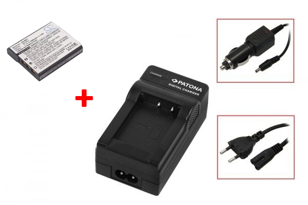 16702_08STX7z6QYPk1I Akku mit 2-1 Ladegerät für Sony NP-BG1