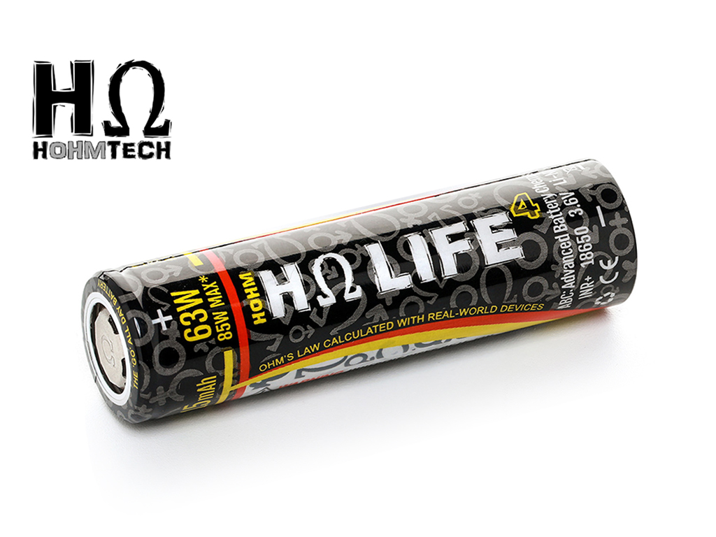 13871_0kHi8pGMGzmU91 HohmTech Life4 18650 3.7V 3015mAh (30A) E-Zigaretten Akku