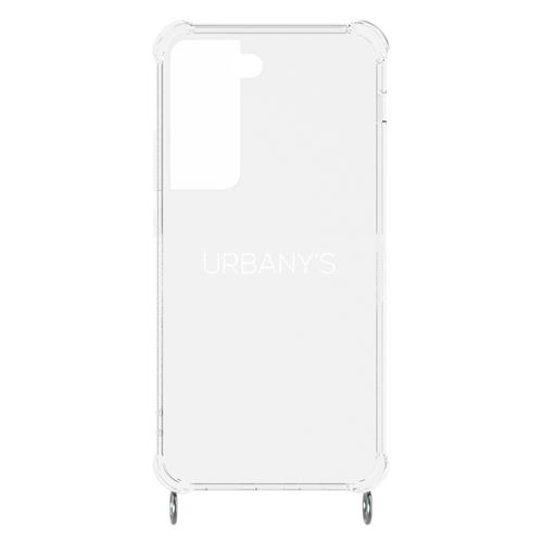 27296_0 Samsung Galaxy S22+ Cover, Silikon transparent, silber Ringe