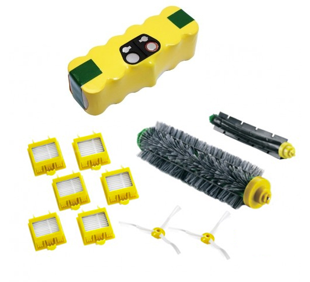 19848_0KkKPZZjlgmVPB Roomba 700 Wartungskit mit 3300mAh Akku