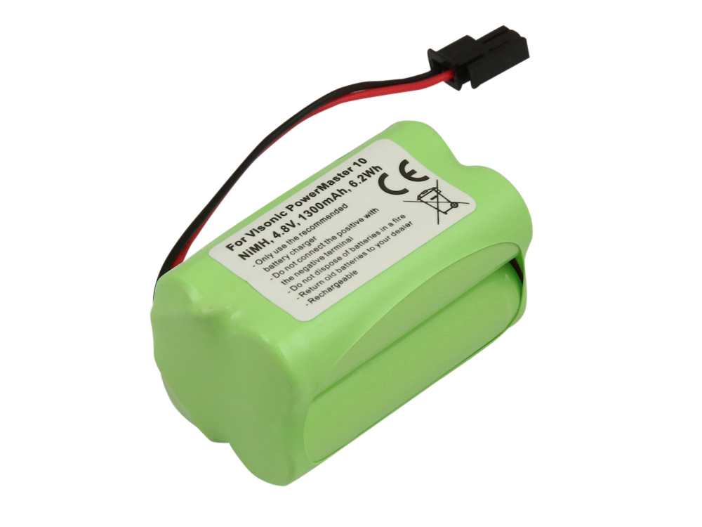 Akku ersetzt Visonic 103-303707, GP130AAM4YMX passend für PowerMax 99-301712