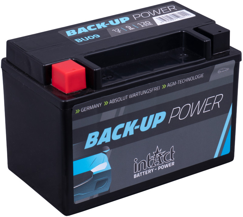 24678_0 Intact BackUp-Power Batterie BU09 ersetzt 509 106 013, AUX9 12V 9Ah