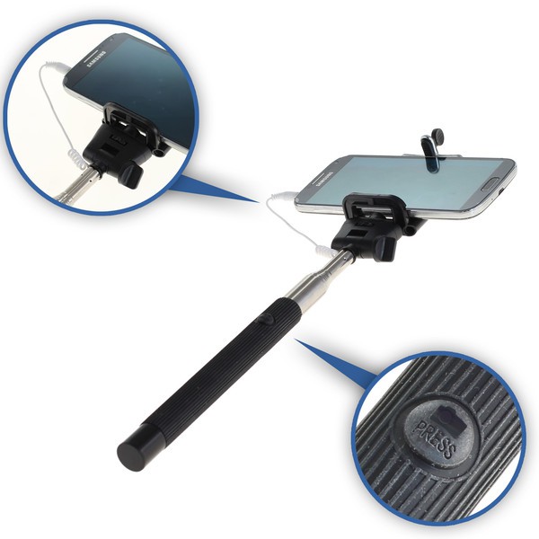 18368_0LY3mVB1G4ftcK Selfie Stick - Monopod ausziehbar mit Auslöseknopf