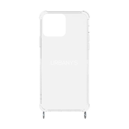 27310_0 iPhone 15 Pro Max, Silikon transparent mit silber Ringen