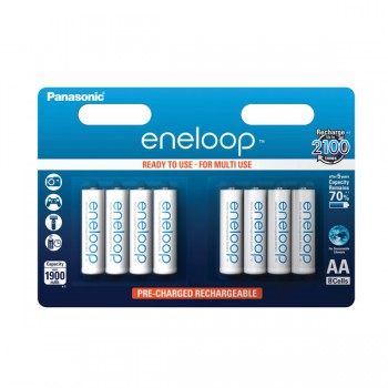 18721_0 Panasonic eneloop 8er Packung AA BK-3MCCE/8BE