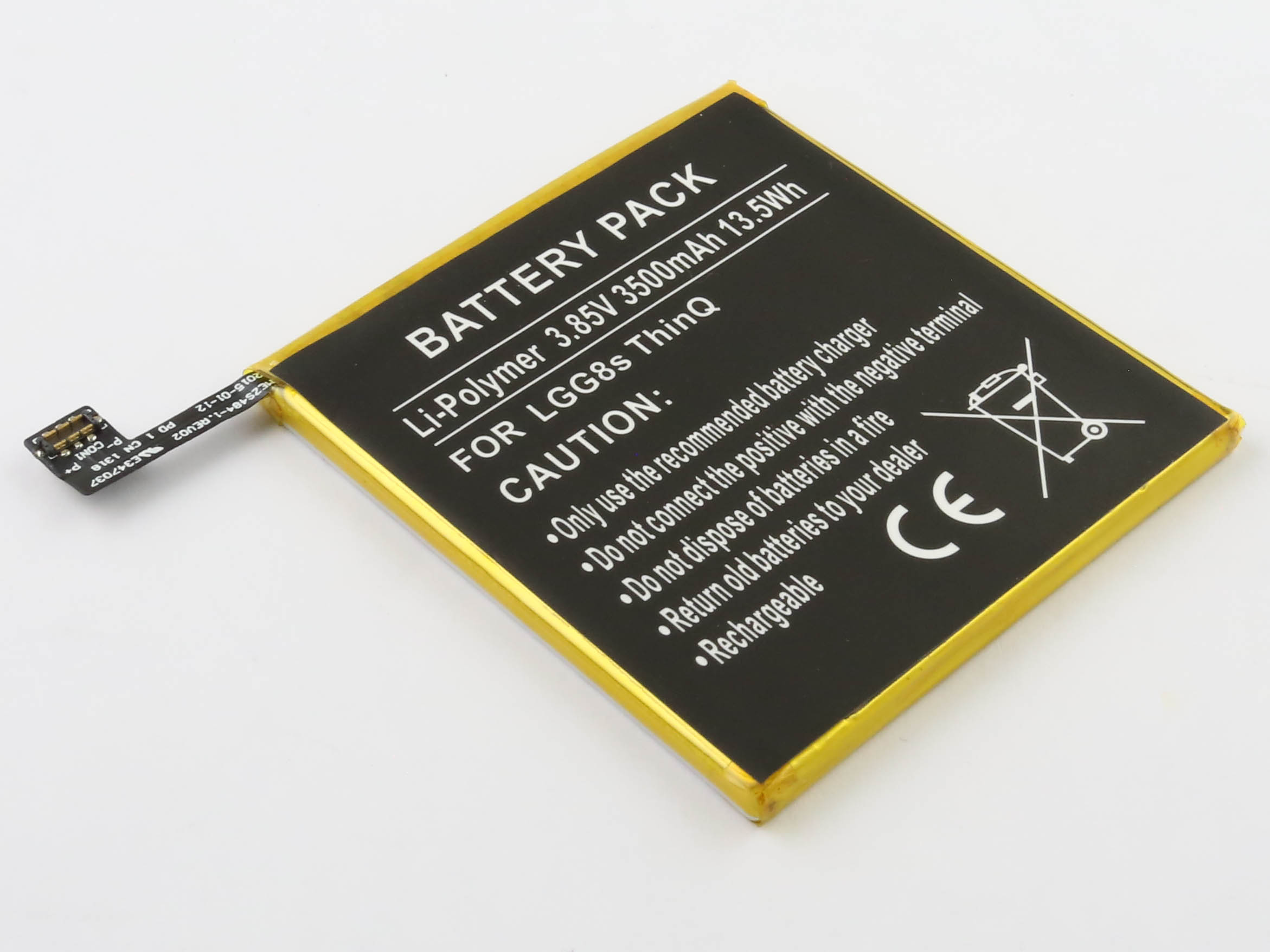 Akku ersetzt BL-T43, EAC64518901 passend für G8S ThinQ, G810, LMG810EA