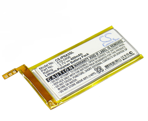 14748_0ZyydLsebfMbIO Akku passend für Apple iPod Nano 5 Gen. ersetzt 616-0406, -0467