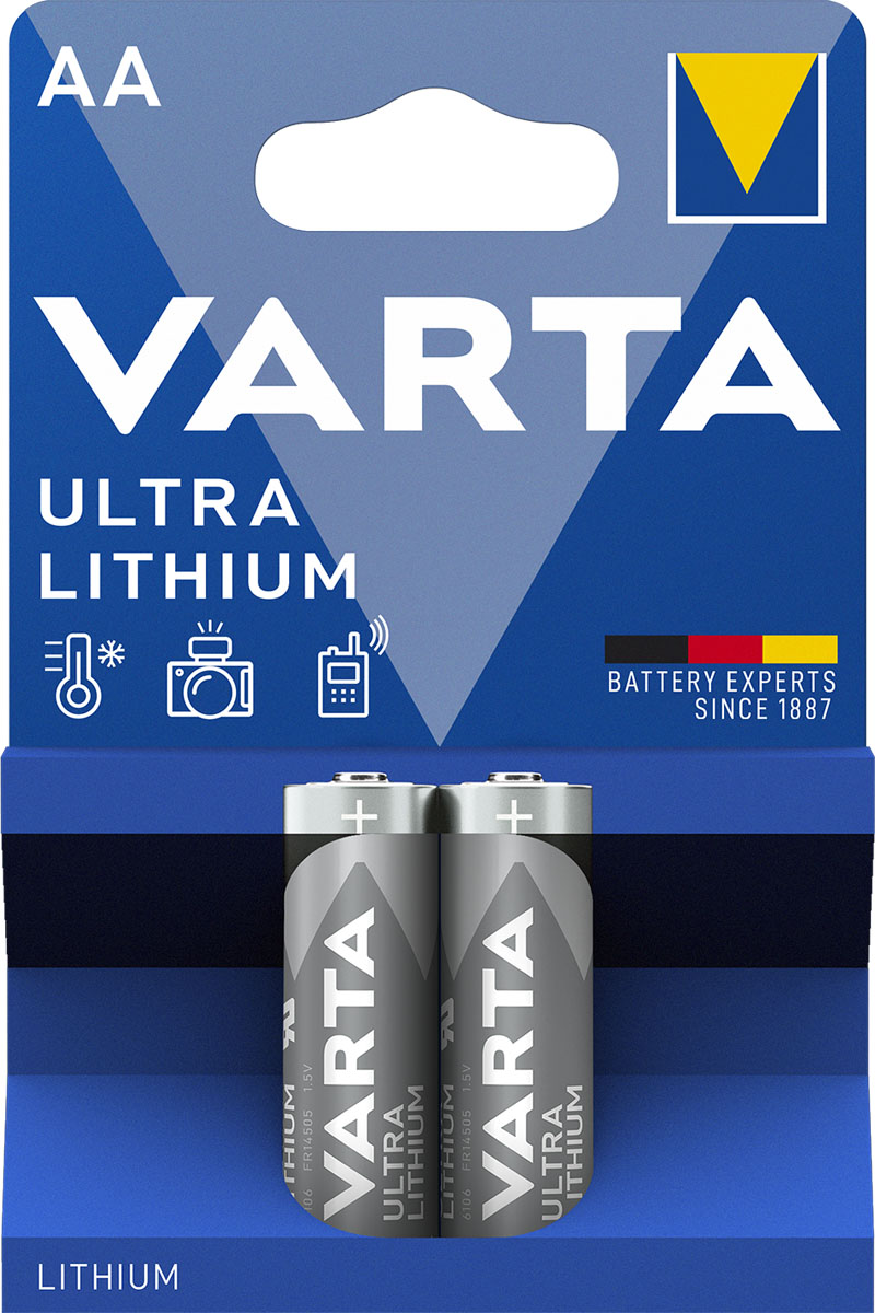 8937_0JhZRFxJyafsus Varta Lithium AA, LR6, Mignon Batterien 2er Pack