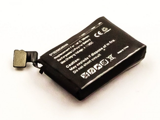 24528_0Z916l9ZmNmIJi Akku ersetzt Apple A1848 passend für Watch Series 3, A1858, A1860, A1889, A1890