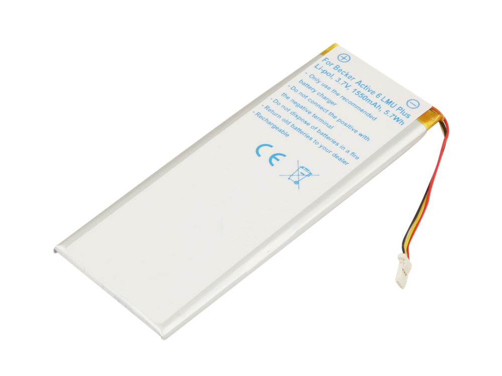 26625_0 Akku ersetzt Becker SR3840100 passend für Active 6 LMU Plus, BE B40, Ready 6