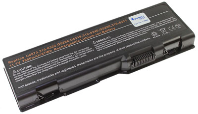 9001_0 Akku ersetzt Dell C5974, D5318, F5635, G5260, U4873 6.6Ah