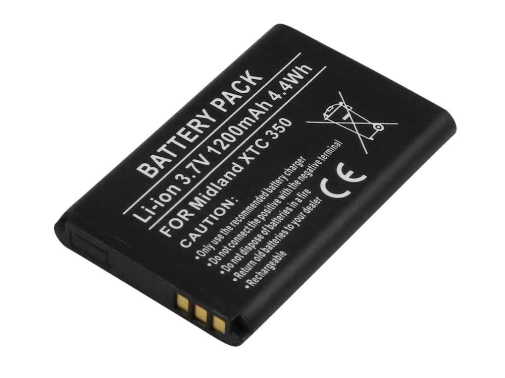 26586_0i7aTCVjc3fl8v Akku ersetzt Midland XTC 350 passend für GE-M2000, HDV-V16, HDDV2100, T100