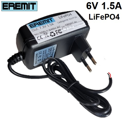 27451_0 6V 1.5A, 2S LiFePo4 Ladegerät
