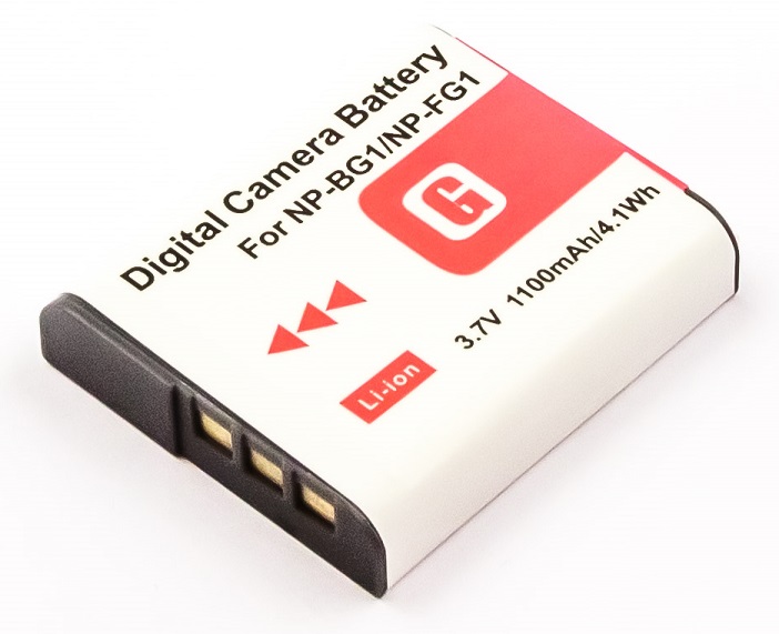 8289_07RTT3QZ42HI69 Akku passend für Sony DSC-H20, -H50, -H55, -H70, -H90 1020mAh