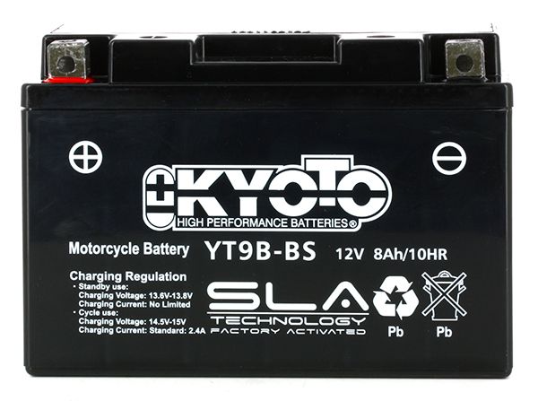 22979_0U26IsbiFfjEqx Kyoto SLA YT9B-4, YT9B-BS, M6013, 12-9B-4 12V 8Ah