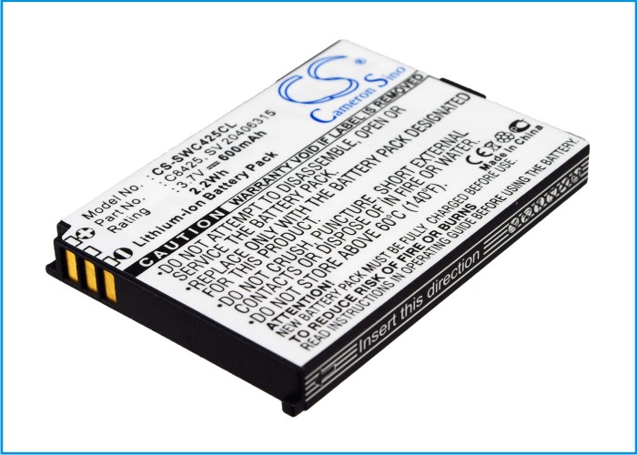 22647_0 Akku passned für Swissvoice eSense (C8425) 600mAh
