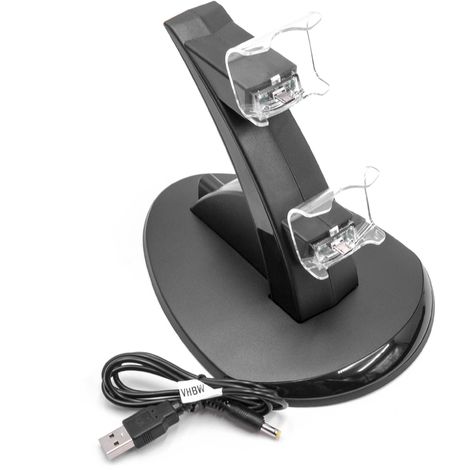 23635_0lz5CXCIY0Agxp LED Dual Ladestation für Sony Playstation 4, PS4 Pro, PS4 Slim