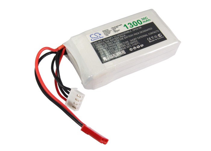 16443_0 RC Akku-Pack 11.1V 1200mAh Li-Polymer 3S1P, C15, mit XT60 Stecker
