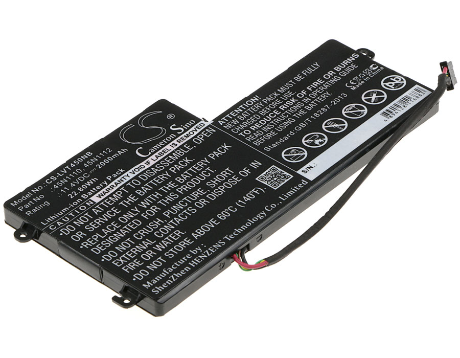 25476_0 Akku ersetzt Lenovo 45N1113 passend für Thinkpad T440S, T450S, T460, X250, X260