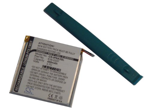 12420_0 Akku passend für Apple iPod Nano 3 Gen. ersetzt 616-0332, -0337
