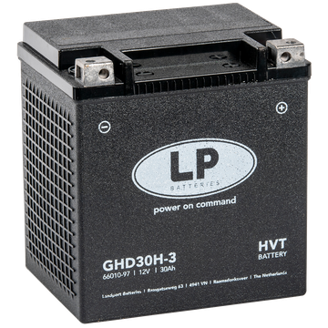 20397_0N27zQf4j9DbED LP GHD30HL-BS GEL-Motorradbatterie ersetzt 66010-97A, HVT-2, YIX30L-BS 12V 30Ah