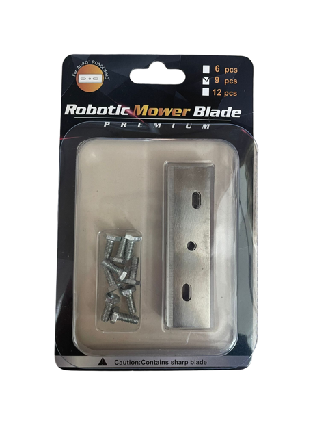 27593_0yiSVkuooJxfUn 9x Ersatzmesser passend für AL-KO® Robolinho® 550W, 1150W, 1300W Mähroboter