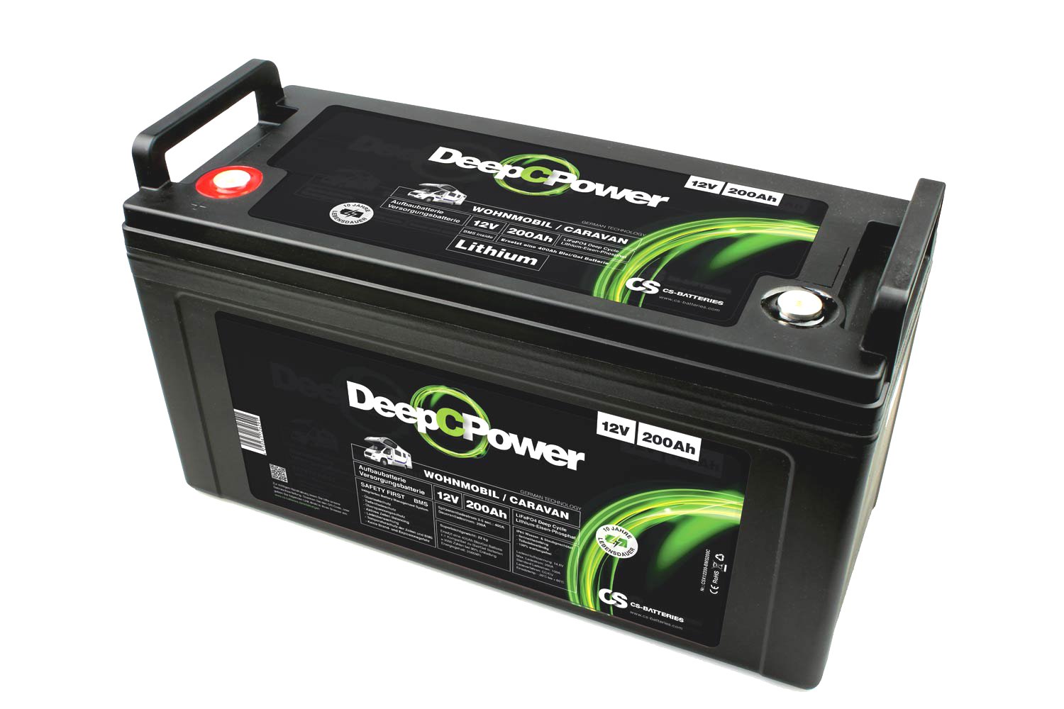 23678_0rJidEPAWdehgl Deep C Power 12V 200Ah LiFePO4 Batterie für Wohnmobile, Caravan