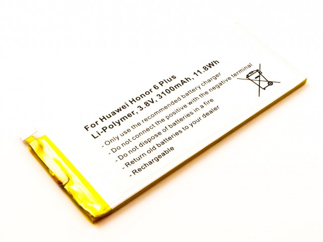 19951_0KBsX5u1XDmra3 Akku ersetzt Huawei HB4547B6EBC 3100mAh