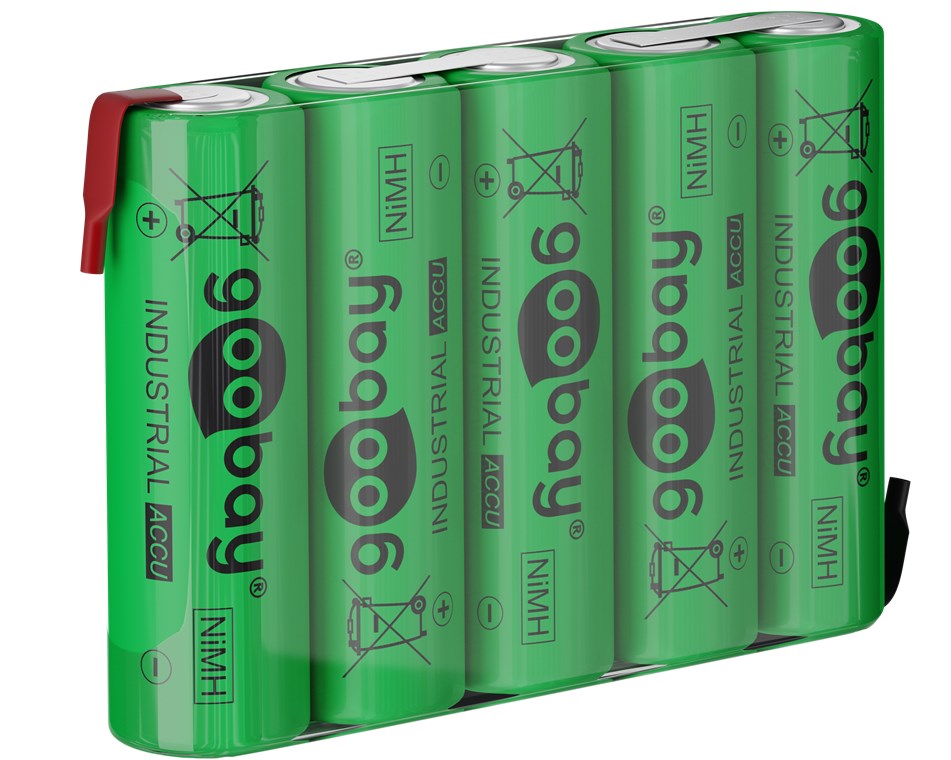 24501_0RKXos4NcIrqaR F1x5 Akku-Pack 6V 2100mAh 5x AA Ni-MH mit Z-Lötfahne