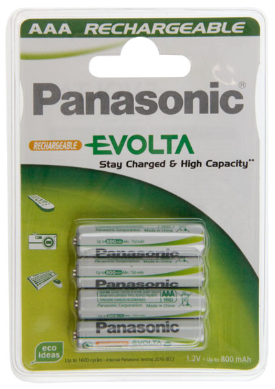 17068_0A4HOaz3rgwZ2h Panasonic Evolta HHR-4MVE AAA Akkus 800mAh (Ready-to-Use)