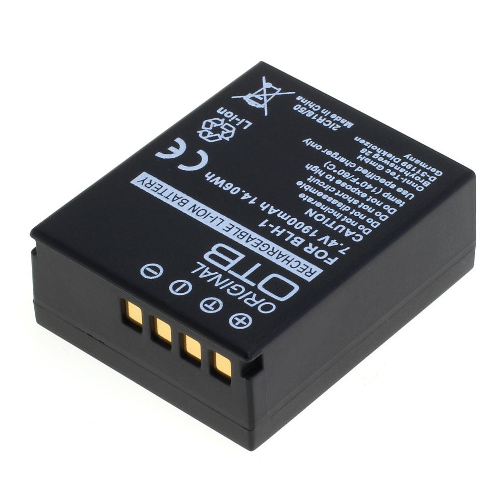 22756_0kAXd2WqV29f8m Akku ersetzt BLH-1 passend für Olympus OM-D EM-1 Mark II 1900mAh