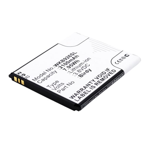 23473_0 Akku ersetzt Wiko 9261 passend für Wiko Birdy, Birdy 4G 2100mAh