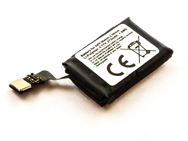 24524_0sAP2Ru3eRmAr2 Akku ersetzt Apple A1760 passend für Watch Series 2, A1757, A1816