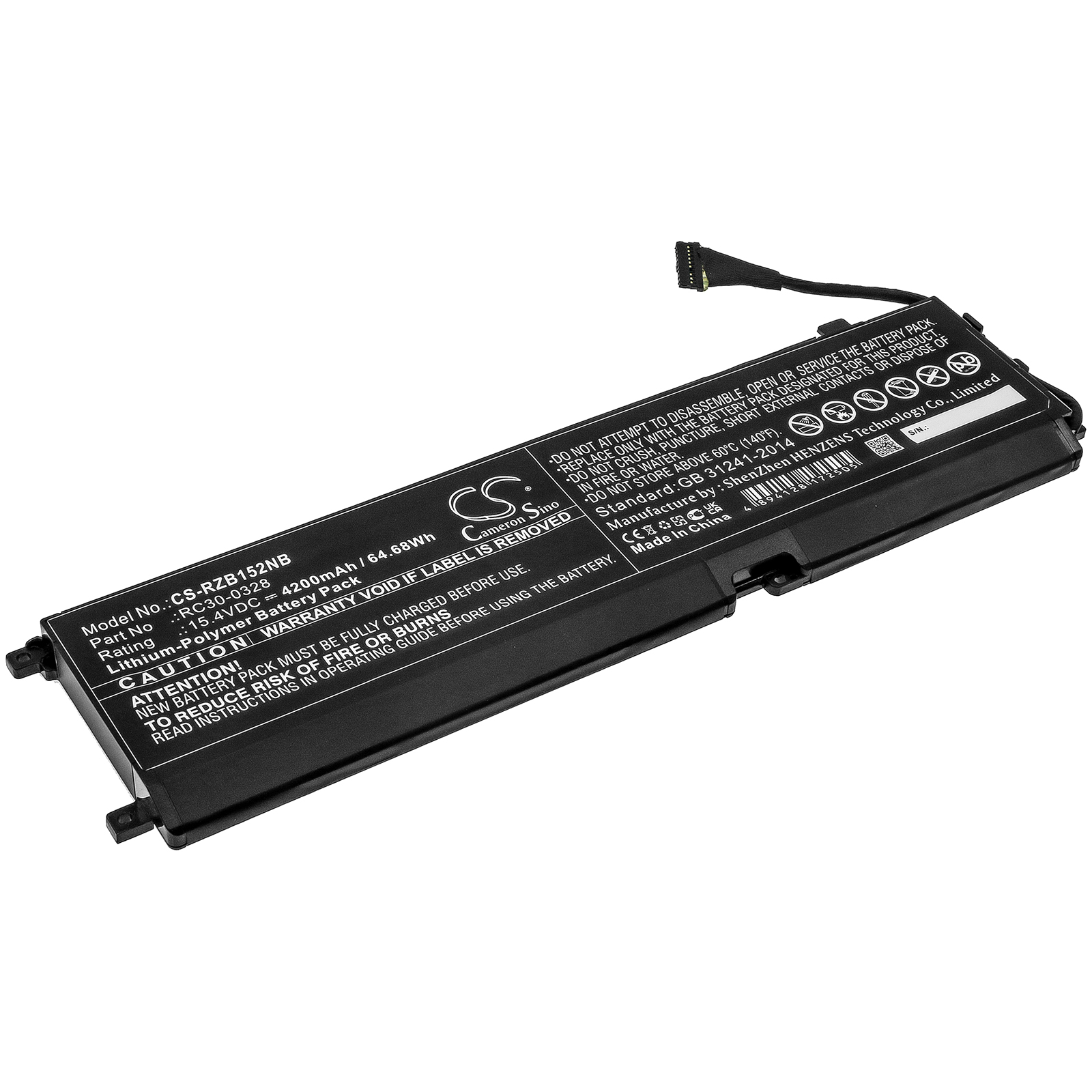 25360_0u75l7CG8gQYjs Akku ersetzt Razer RC30-0328 passend für Blade 15 2020, 2021, RZ09-0328