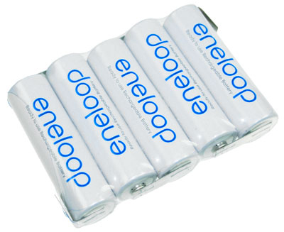 13075_0 Sanyo ENELOOP, 5er, Reihen, Akkupack, 6V, 2Ah
