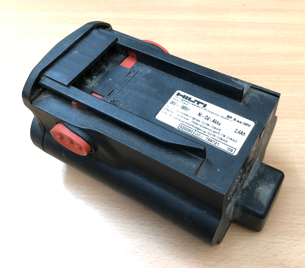 23182_0kW0hDrmPhda8X Zellentausch für Hilti BP 6-86/36V, 36Volt 2Ah Ni-MH