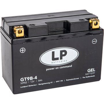 20340_06cSMR4GA7bOuW LP GT9B-4 GEL-Motorradbatterie ersetzt GT9B4, YT9B-4, YT9B-BS, M6013 12V 8Ah