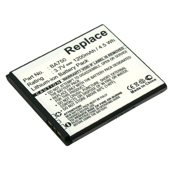 15376_0jVQuiZ17Z5zu2 Akku ersetzt Sony Ericsson BA750 1500mAh