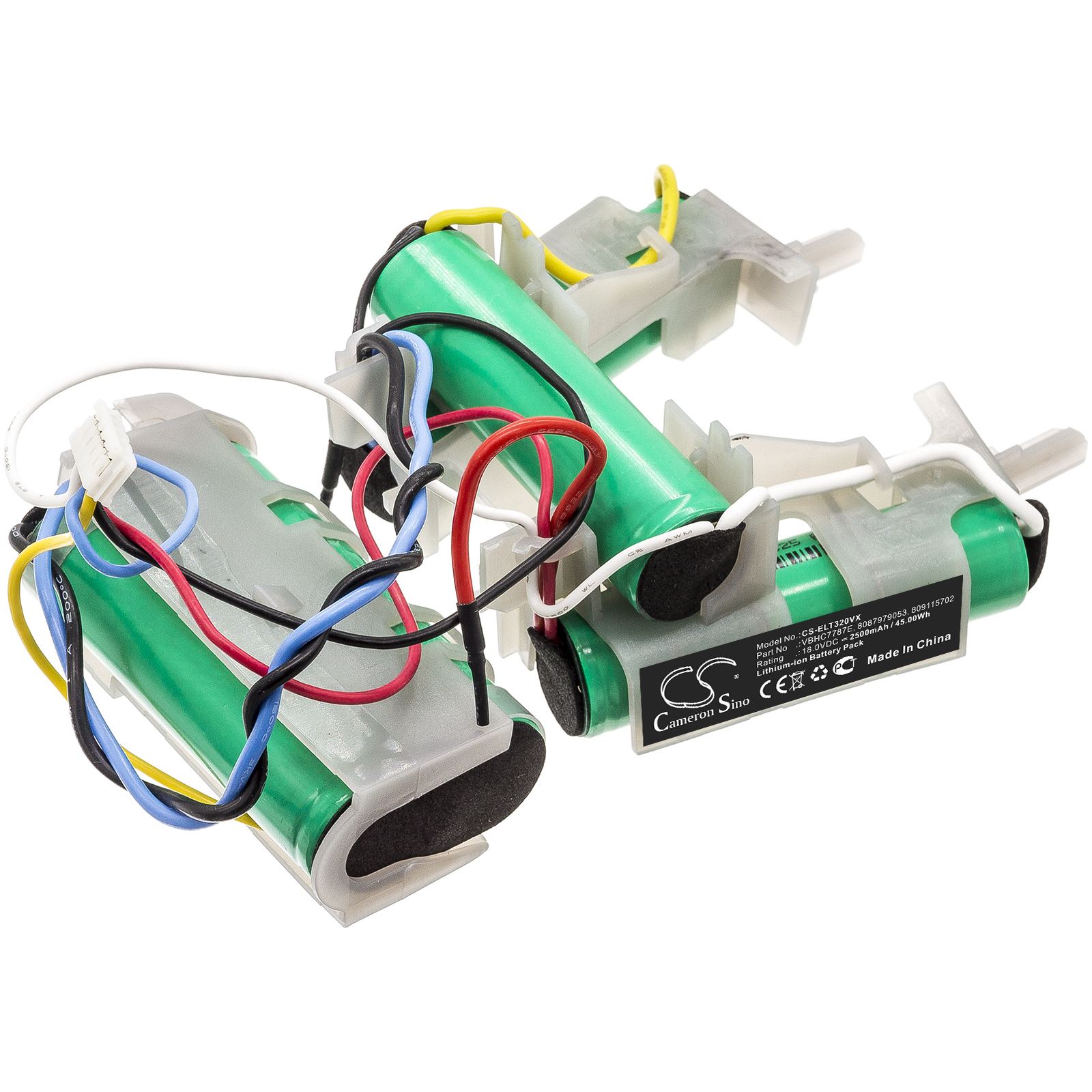 27555_0 Akku ersetzt AEG / Elektrolux 8087979053, 809115702, VBHC7787E 18V 2.5Ah