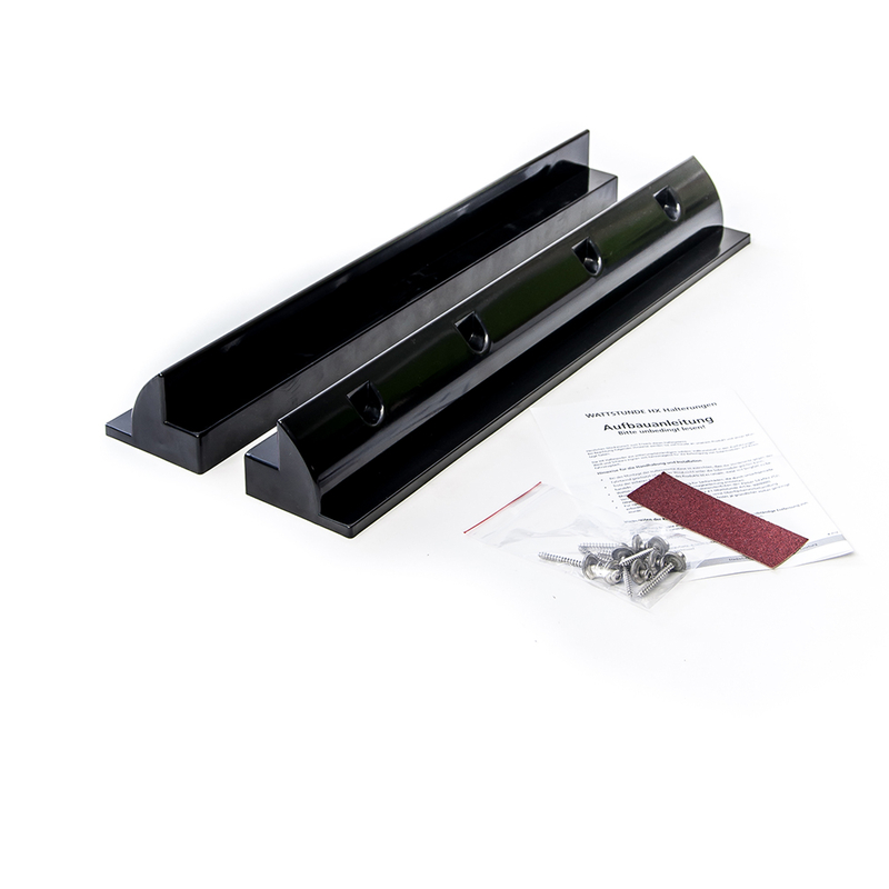25304_0IvpPaOn2sBObi Solarmodul Halterung HXH53/S ABS Kunststoff Schwarz